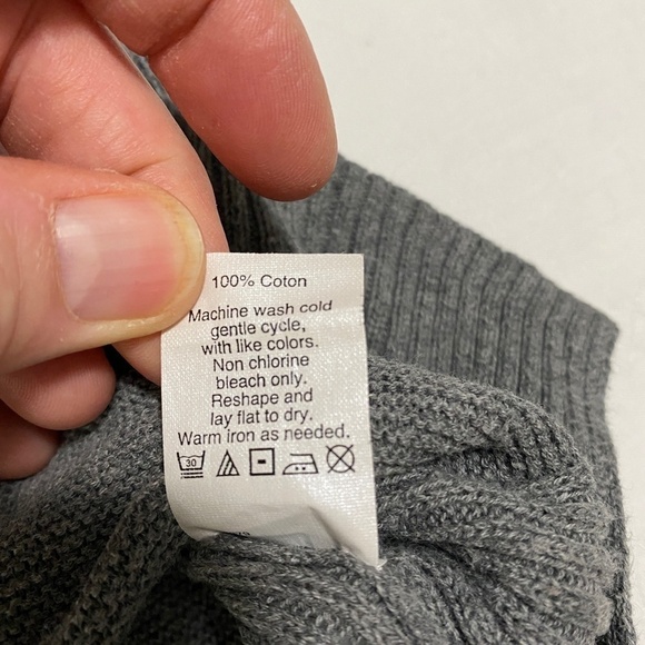 J. Crew Factory Gray Women's Long Sleeve Crewneck Sweater Size Small - Picture 7 of 10